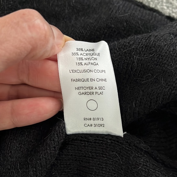 Plenty by Tracy Reese Vintage Belted Sweater Coat with Zipper - Size M / Medium - Picture 6 of 8